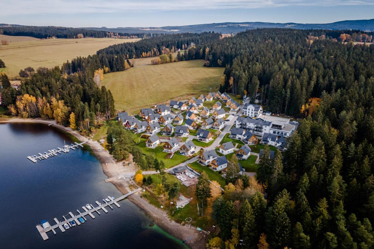 Deluxe Apartment Lipno - Lake Side Village, Frymburk Nad Vltavou Exteriér fotografie